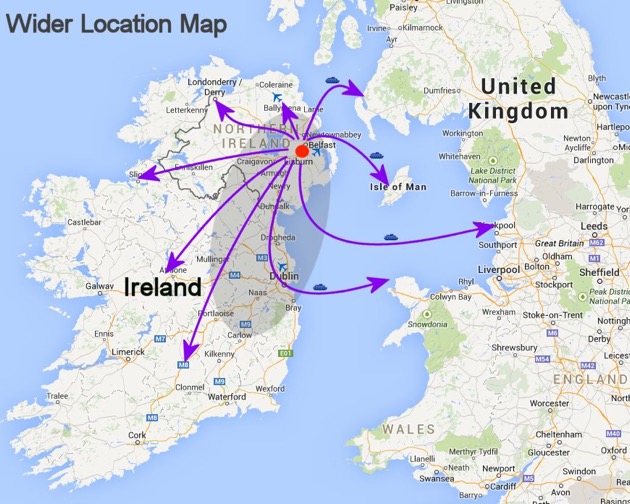 wider location map